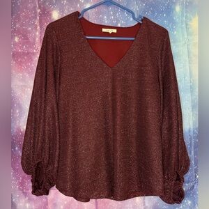 Maurice’s shimmer blouse 🛍